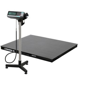 Весы платформенные МАССА-К 4D-PM-12/12-2000-RP с печатью этикеток