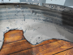 Подкрылок задний левый Hyundai Creta 1 (GS) 16-21 Б/У Оригинал 86823M0100