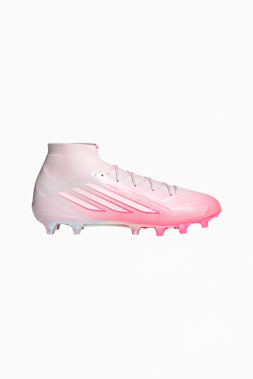 Бутсы adidas F50 Elite Sparkfusion Mid FG/AG для женщин - белый