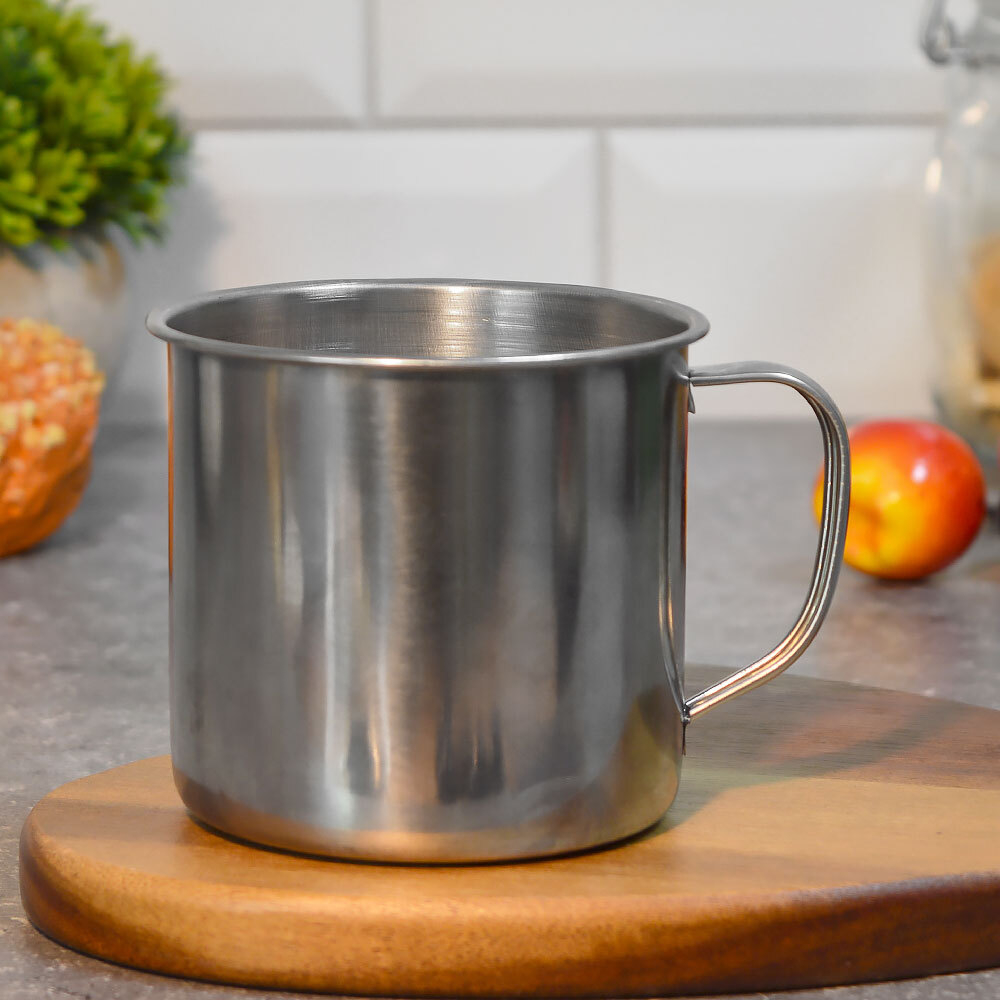 Кружка 0,35л нерж d=8см h=8см