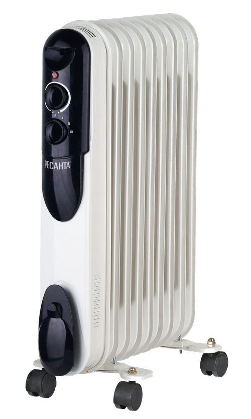Масляный радиатор Ресанта ОМПТ- 9Н (2 кВт)