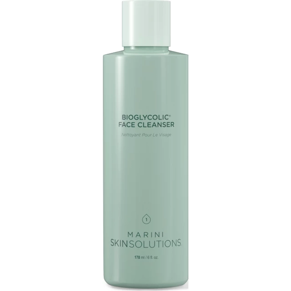 MARINI SKINSOLUTIONS Очищающая эмульсия на основе гликолевой кислоты для выравнивания тона и рельефа кожи | Bioglycolic Face Cleanser