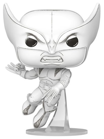 Фигурка Funko POP! Bobble Marvel Wolverine (Sketched Deco) (1573) 90299 / Фигурка Фанко ПОП! по мотивам вселенной "Марвел", Росомаха
