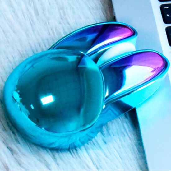 Беспроводная мышь Mofii M6DM 2.4G wireless+bluetooth dualmode mouse  зая Electroplating blue