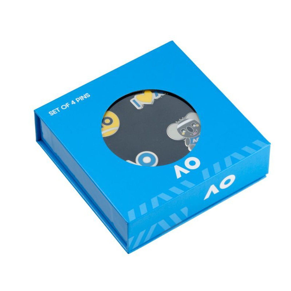 Gadżet Australian Open 2025 Set of 4 Pins