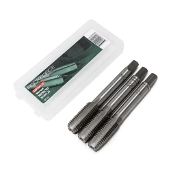 Метчик M10x1,25 (3шт), в пластиковом футляре RockForce##Rock FORCE RF-TAP10x1,25