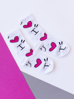 Носки д/девочки T448 белый р.20 (Батик), 1 шт.