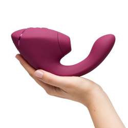 Бесконтактный клиторальный стимулятор Womanizer Next Duo, розовый