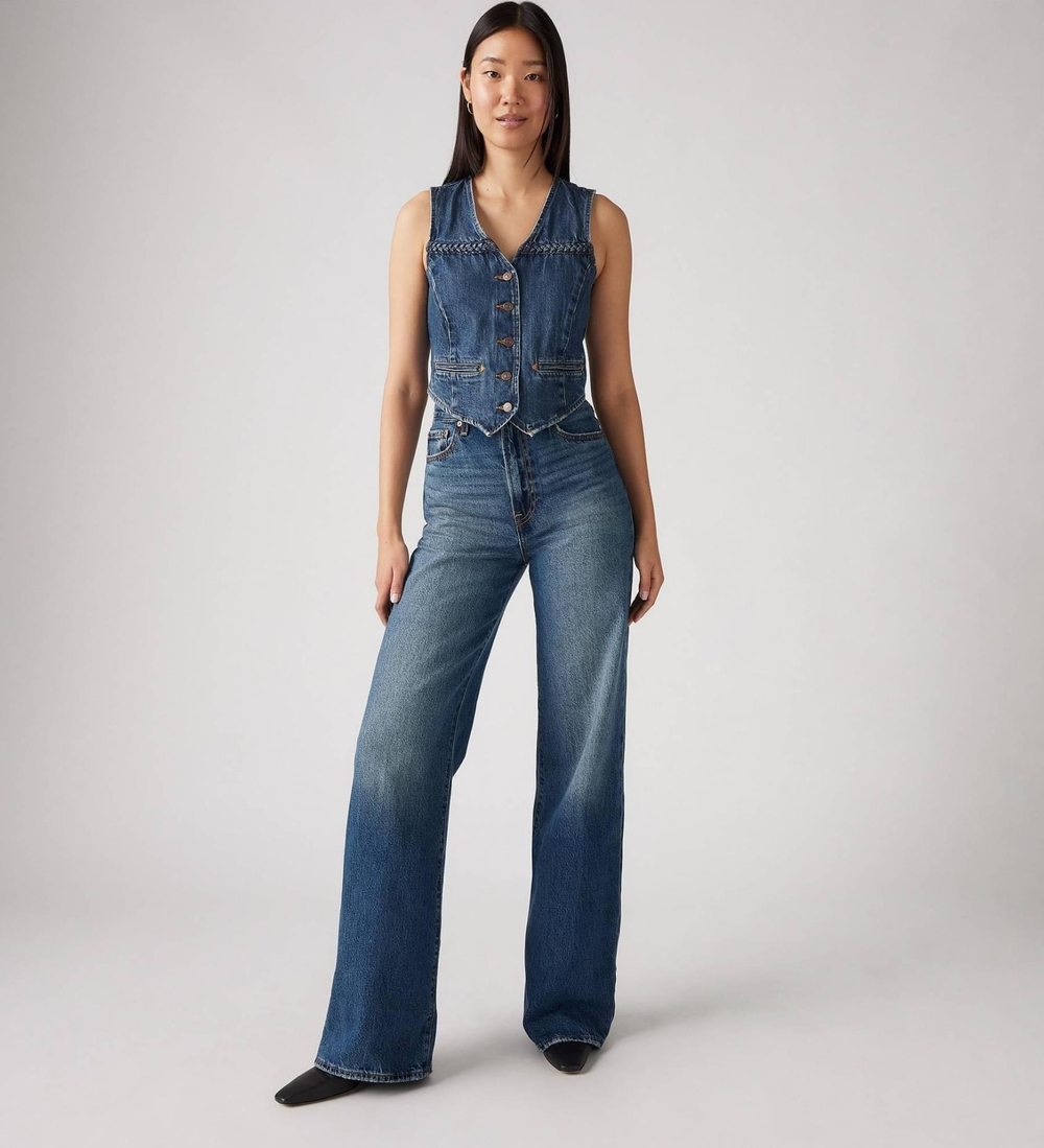 Джинсы женские LEVI'S RIBCAGE WIDE LEG H227
