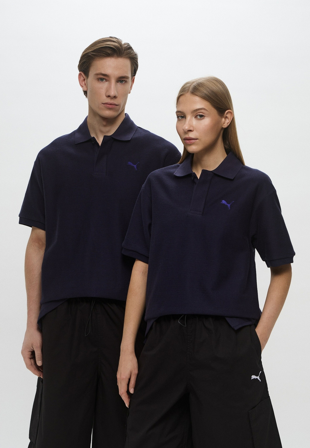 Поло мужское PUMA PREMIUM ESS Relaxed Jacquard Polo