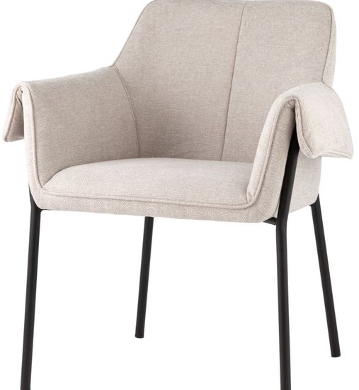 Стул Aline рогожка бежевый