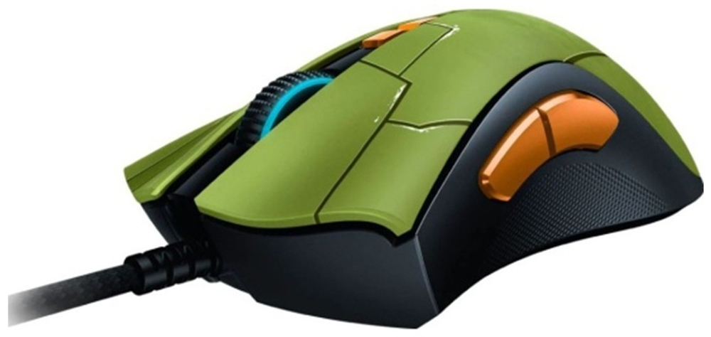 Мышь Razer DeathAdder V2 - HALO Infinite Edition зеленый