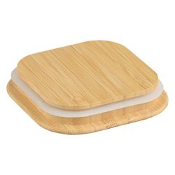 Банка для хранения Smart Solutions с крышкой из бамбука, 1400 мл