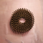 Барабанные гвозди по дереву тип CNW 25/50 BKRi (кольц. накат., 9000шт/уп)