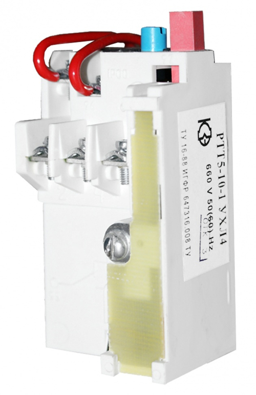 Реле эл. тепловое токовое РТТ 5-10 -1 8.5 А УХЛ4, IP00 УХЛ4