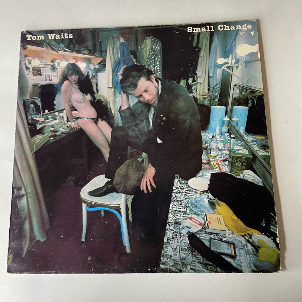 Винтажная виниловая пластинка LP Tom Waits Small Change (Нидерланды 1976)