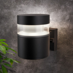 Уличный настенный светильник Elektrostandard 1530 TECHNO LED серый