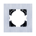 Рамка 1-постовая, серебро Kollinger Reflex AL RA1SR