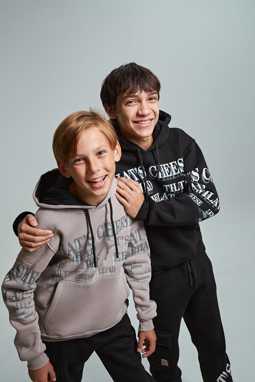 Свитшот дл/р начесом д/м LEYZ 10033