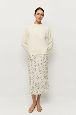 Джемпер из хлопка с кашемиром 2 в 1