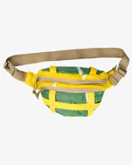 Сумка Stratopacks поясная SP-S1273 зелено-желтая