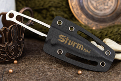 Туристический нож Sturm Mini N690 StoneWash Kydex