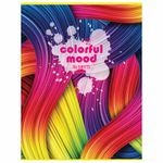 Тетрадь А4, 96 л., STAFF "Basic" скоба, клетка, офсет №2 ЭКОНОМ, обложка картон, "Настроение", 404068, 3шт