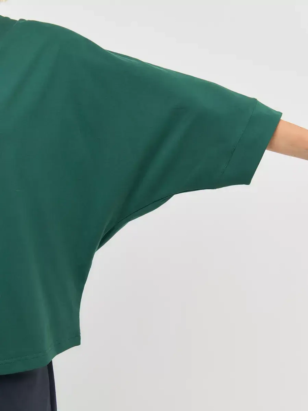 Футболка оверсайз большие размеры летучая мышь