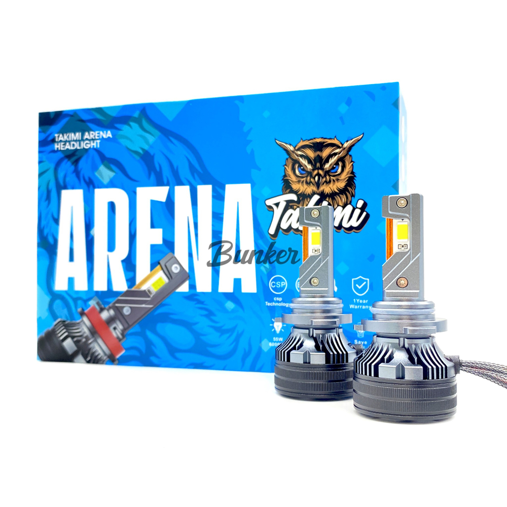 Светодиодные автомобильные LED лампы TaKiMi Arena HB4 (9006) 6000K 12V