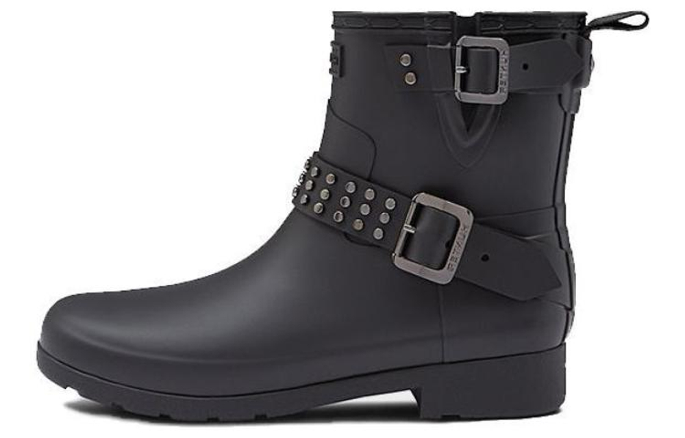 HUNTER Waterproof Versatile Rain Boots Women"s Black