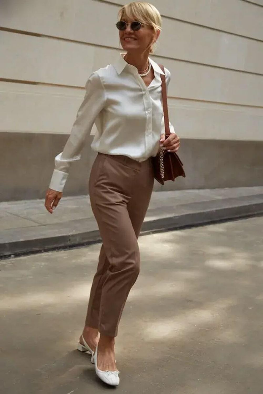 Брюки Чинос на молнии кэмал вискоза