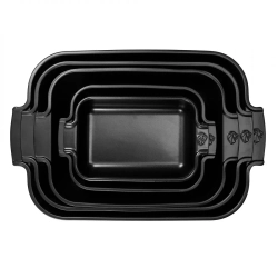 Прямоугольная форма для запекания 32х20см 2.7л Peugeot Satin Black