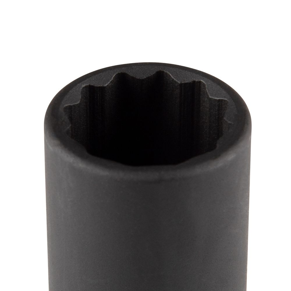 KING TONY (443024M) Головка торцевая ударная глубокая двенадцатигранная 1/2", 24 мм