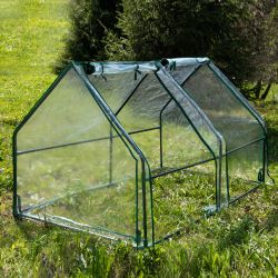 Теплица GREEN APPLE GA-House-2х-frame 1800х900х900 мм 2 отсека | Теплица