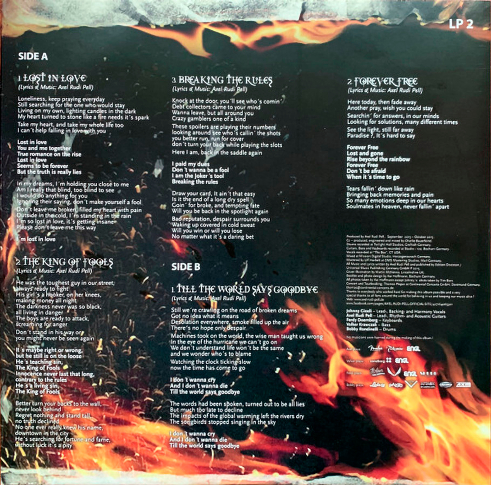 Axel Rudi Pell / Game Of Sins (2LP+CD)