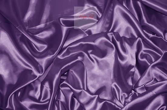 Silky (фиолетовый). Шторы из люкс-сатена однотонного.