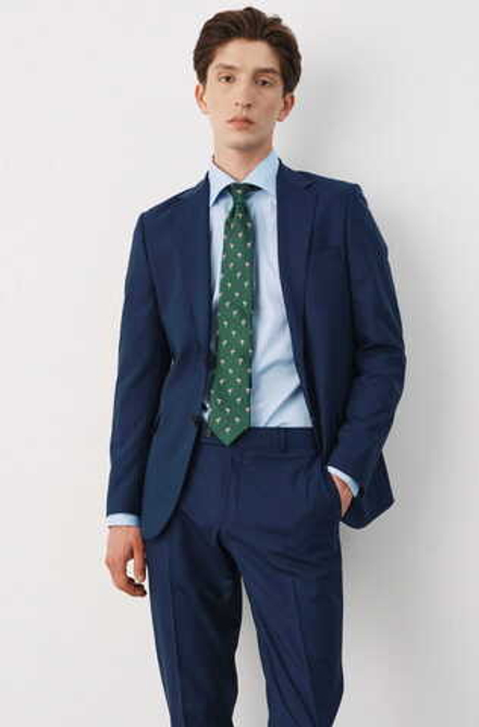 Мужской костюм двойка (синий) В62
