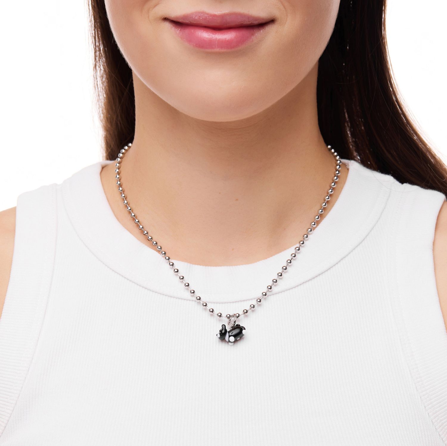 Колье Favorite Fluffy Necklace - Tuxedo Cat