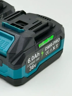 Болгарка 125 Аккумуляторная бесщеточная / УШМ аккумуляторная DMR-PRO в кейсе + 2 акб