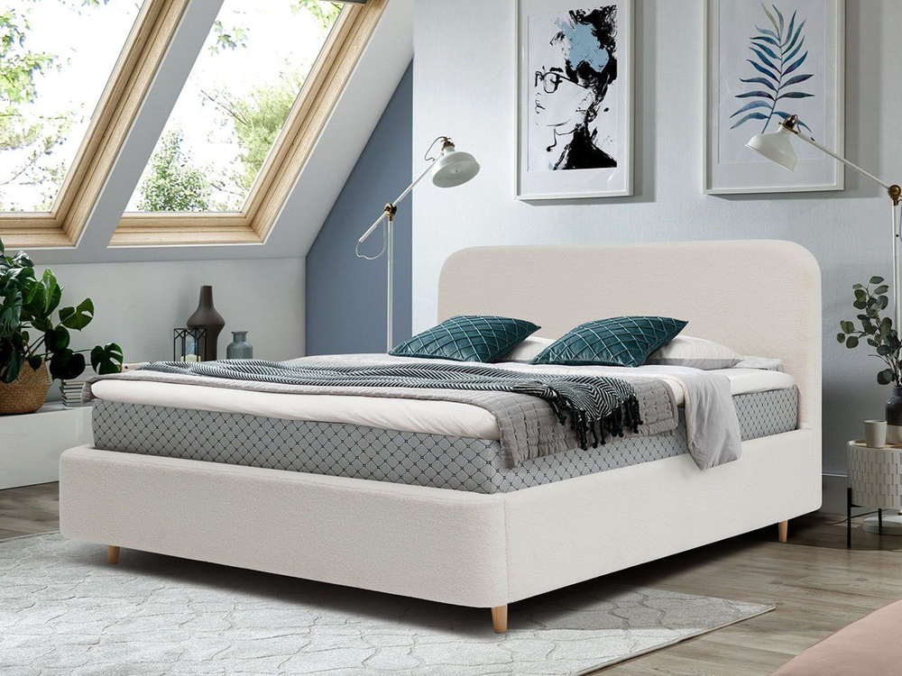 Кровать Fly 1800 с под. механизмом / белый