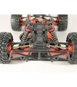 Радиоуправляемый шорт-корс Remo Hobby Rocket UPGRADE V2.0 (красный) 4WD 2.4G 1/16 RTR