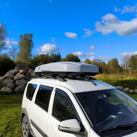 Автобокс Way-box Shuttle 650 серый 228*100*35 см.