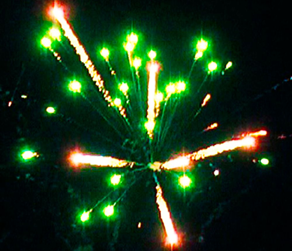 Римская свеча GWL-0013-10А, ROMAN CANDLE 1,5", 10 залпов, 1 шт