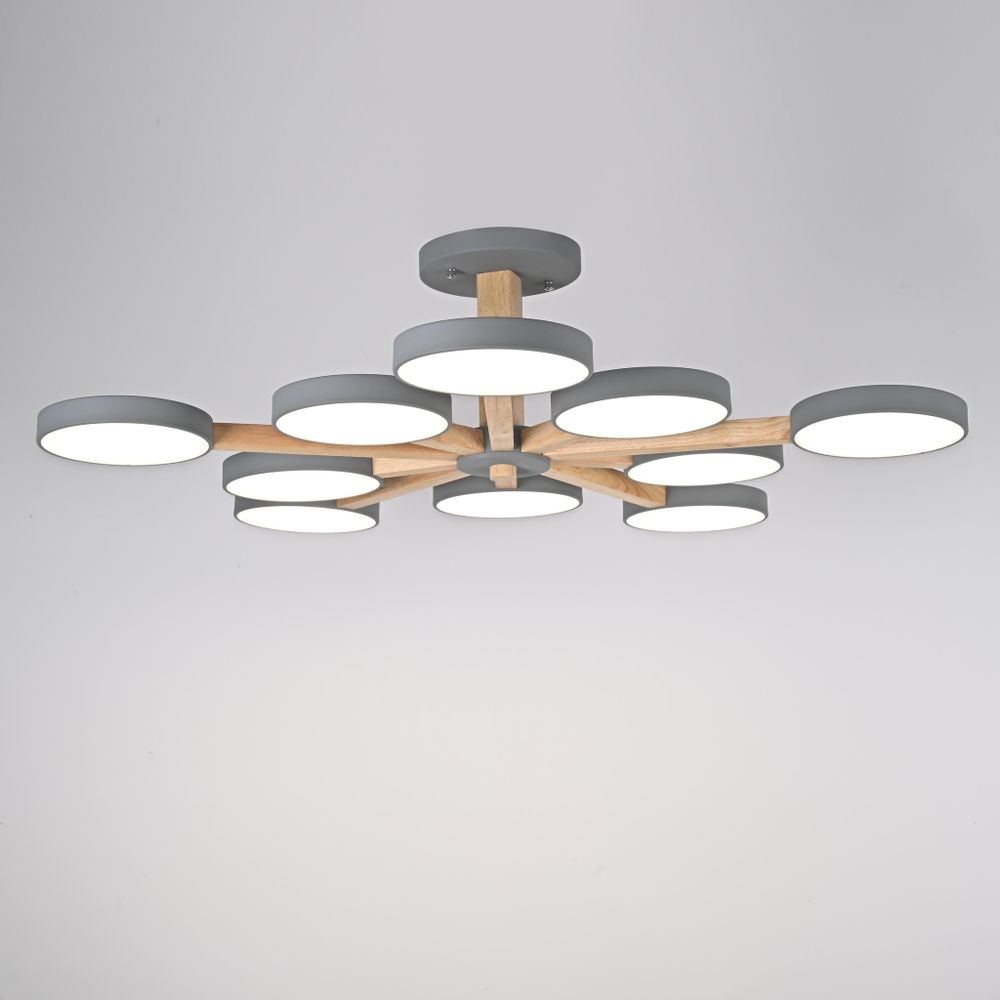 Потолочная Люстра Turna L10 Grey By Imperiumloft