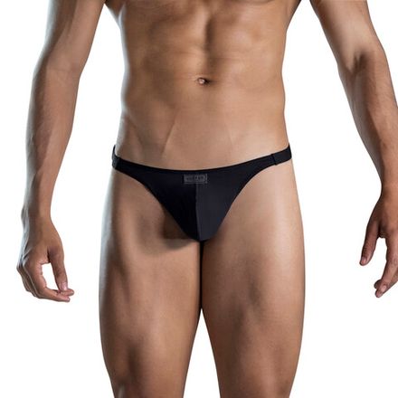 Мужские трусы тонги черные Clever Moda LUXURY THONG 167911
