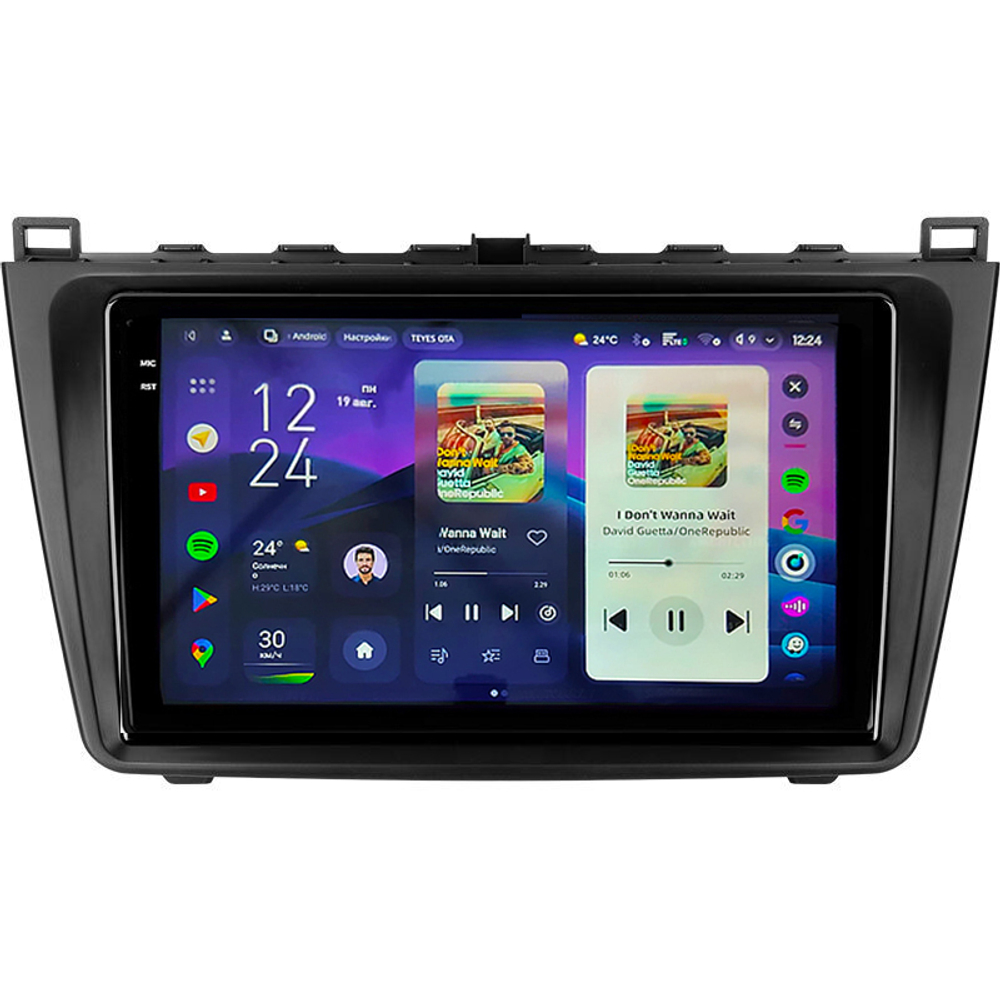 Teyes CC4 Pro 9" для Mazda 6 II, Atenza 2007-2012