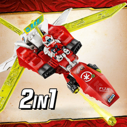 LEGO Ninjago: Реактивный самолет Кая 71707 — Kai's Mech Jet — Лего Ниндзяго