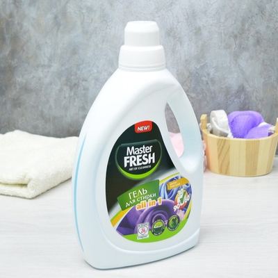Гель для стирки all in one 1,3л HDPE флакон Master FRESH