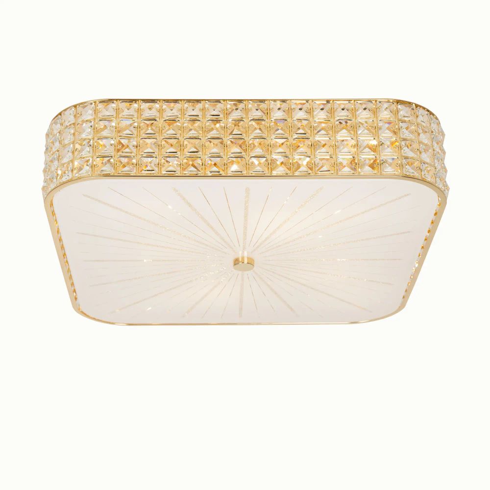 Citilux Портал CL324282 Люстра хрустальная Золото