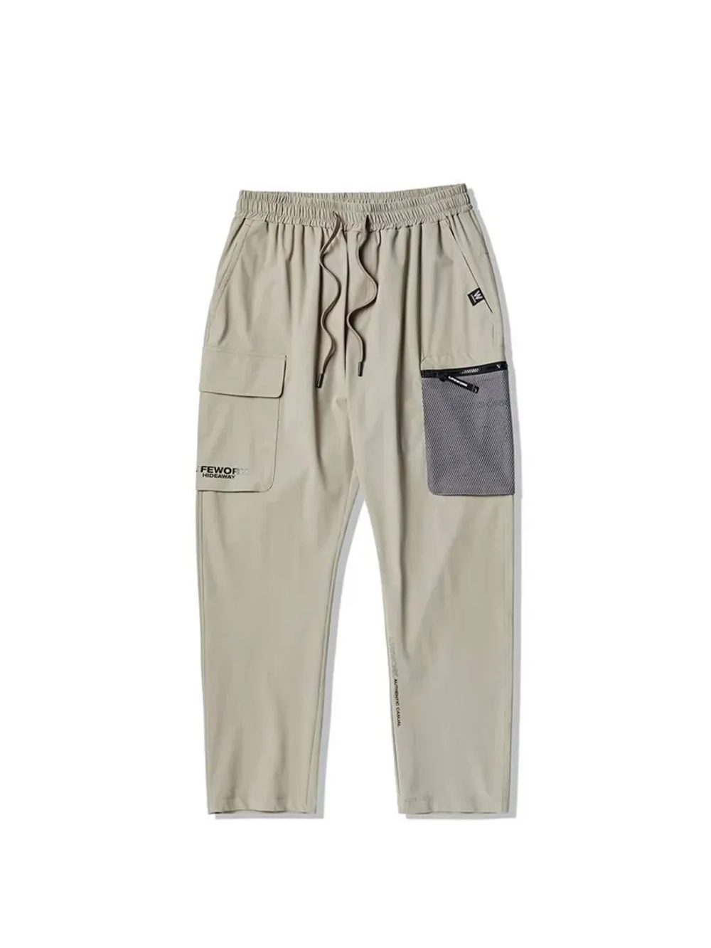 Брюки-карго с сетчатым карманом